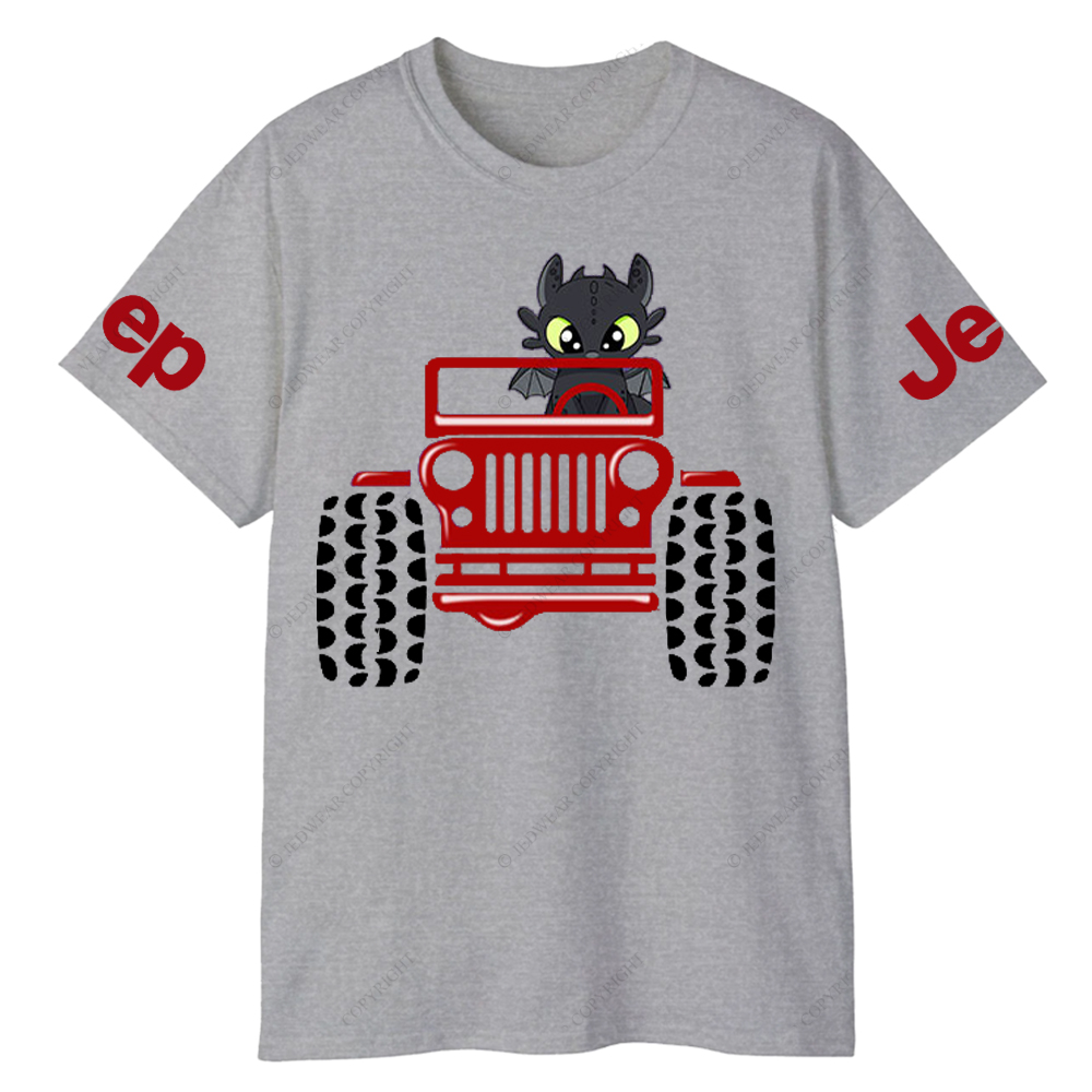  A Little Bat Is Driving A Car Jp T-Shirt 