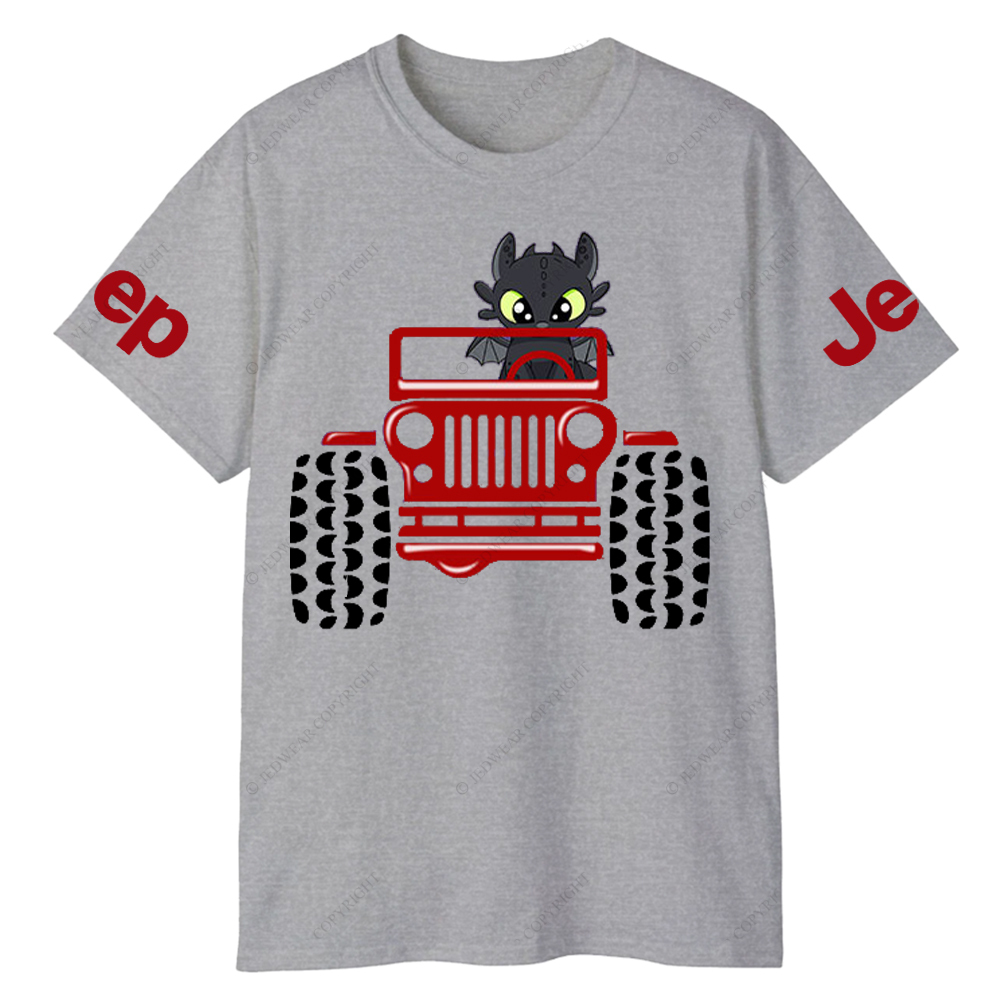  A Little Bat Is Driving A Car Jp T-Shirt 