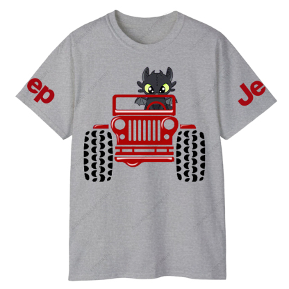  A Little Bat Is Driving A Car Jp T-Shirt 