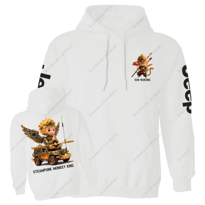 Sun Wukong Steampunk Monkey King Jp Casual Hoodie