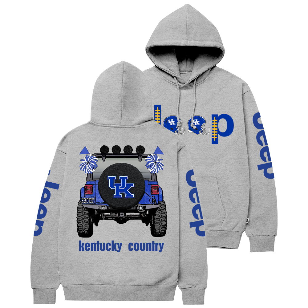 Kentucky Wildcat Country Jp Casual Hoodie