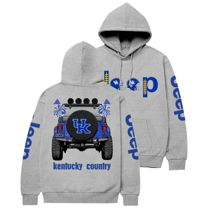 Kentucky Wildcat Country Jp Casual Hoodie