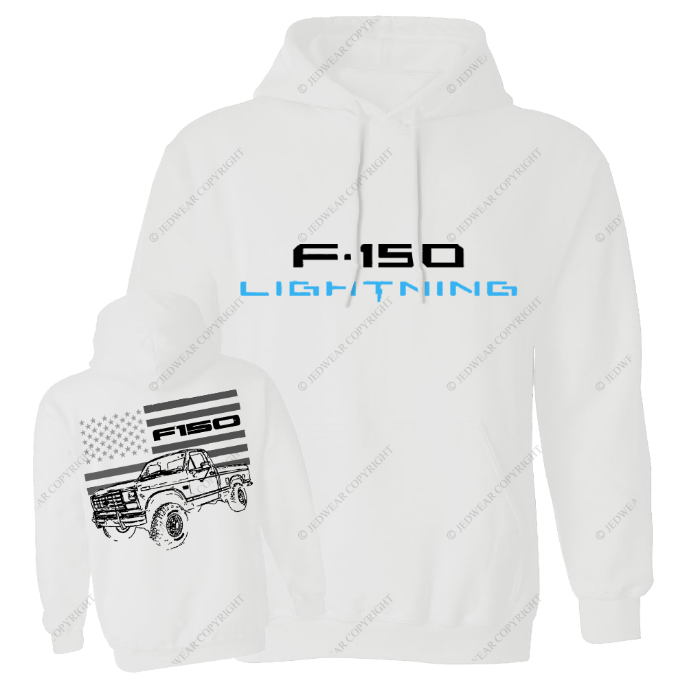 1986 F150 Lariat Vintage Pickup Truck  FJ Casual Hoodie