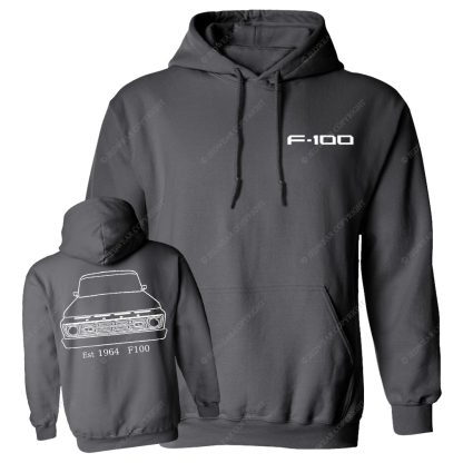 1964 F100 Pickup Truck FJ Casual Hoodie