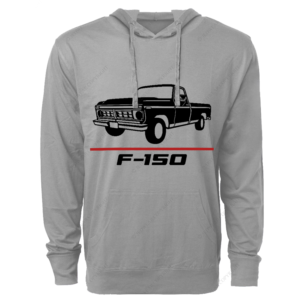  For F-150 1977 Truck Car FJ Oversized Lightweight Hoodie   
