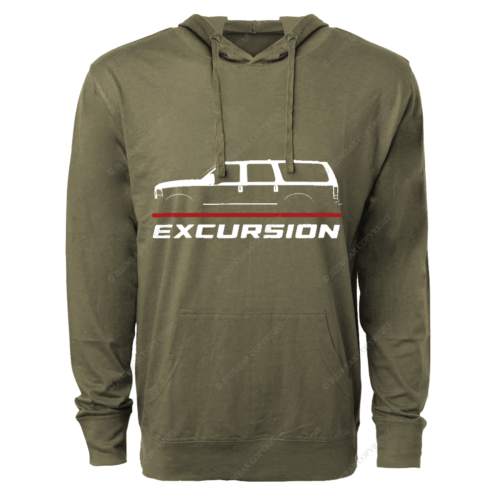 Excursion 1999-2005 Car FJ Oversized Lightweight Hoodie   