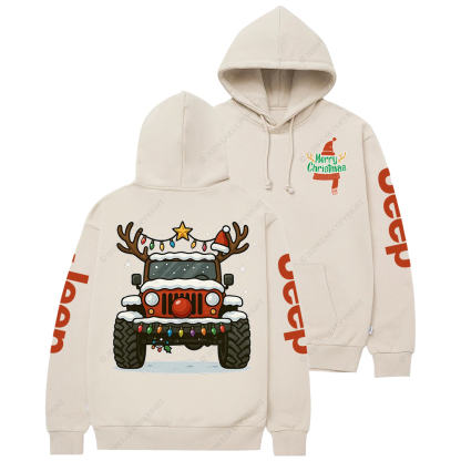 Off-Road Merry Christmas Jp Casual Hoodie