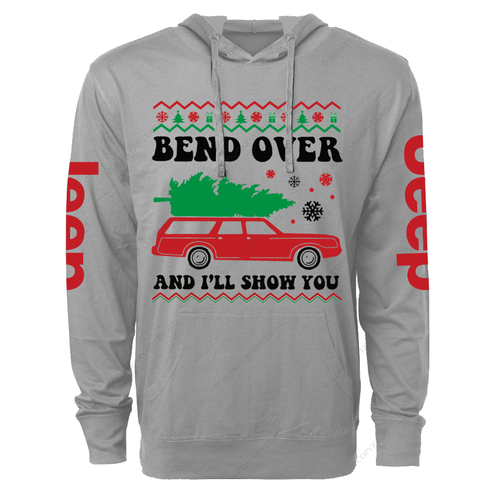 Griswold Christmas  Matching Ugly Jp Oversized Lightweight Hoodie   