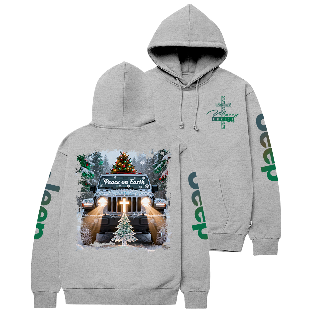 Merry Christmas Peace On Earth Jp Casual Hoodie