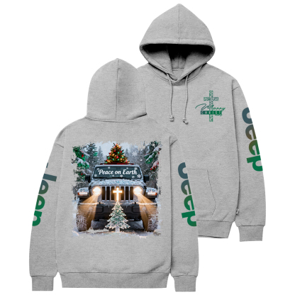 Merry Christmas Peace On Earth Jp Casual Hoodie
