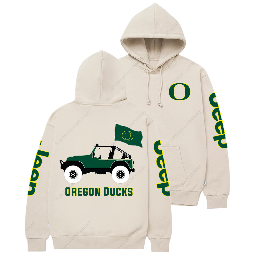 Oregon Ducks Football Jp Casual Hoodie