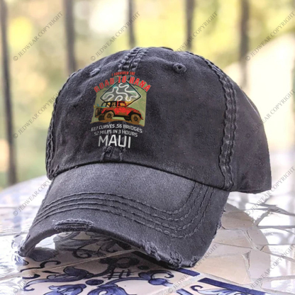 I Survived The Road To Hana Curves Jp Baseball Cap