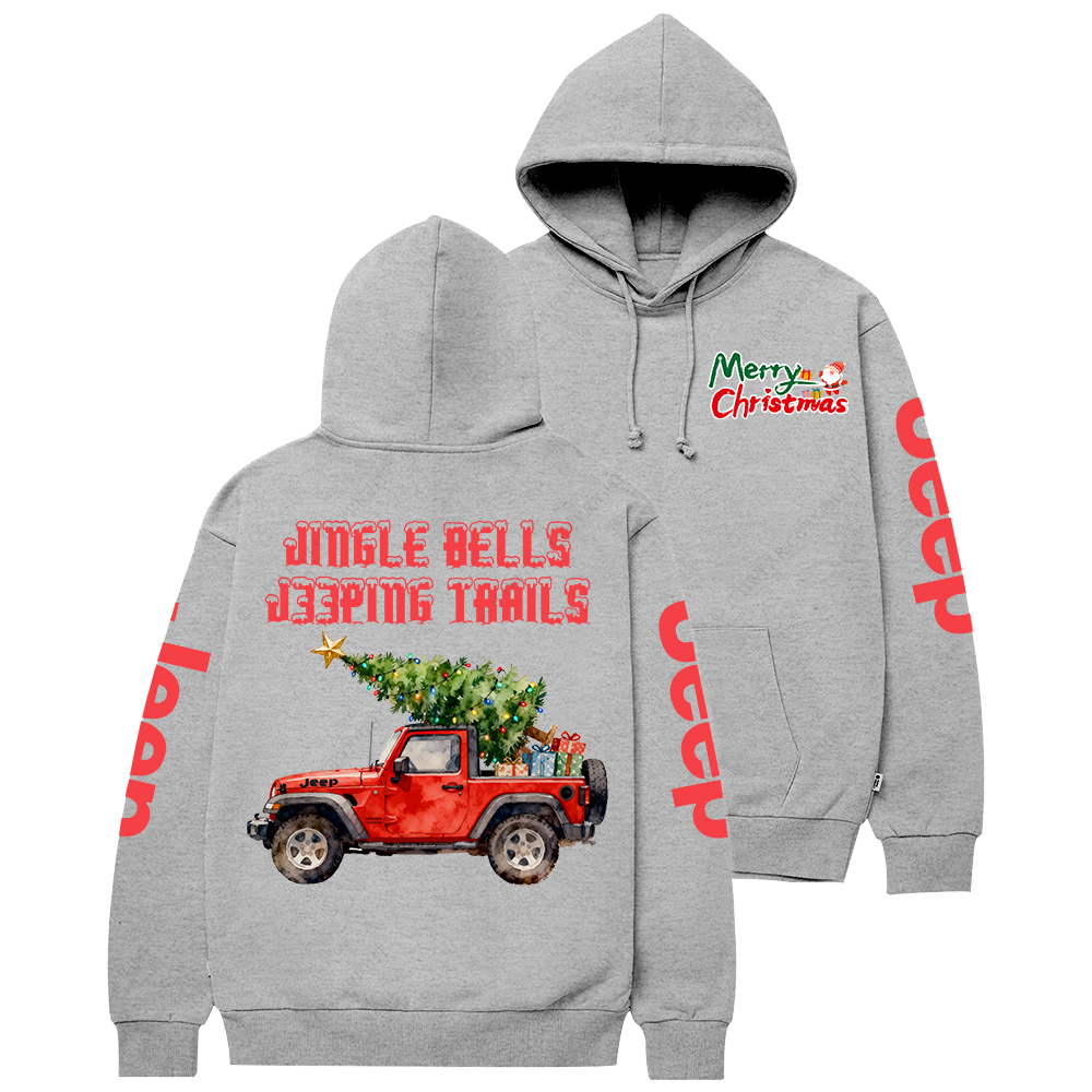 Jingle Bells J33ping Trail Jp Casual Hoodie