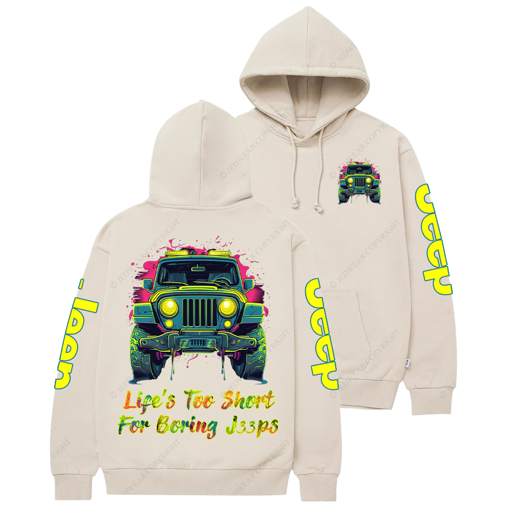 Colored Brush Graffiti Jp Casual Hoodie
