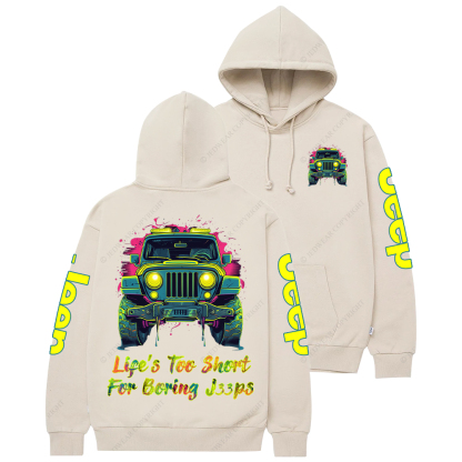 Colored Brush Graffiti Jp Casual Hoodie
