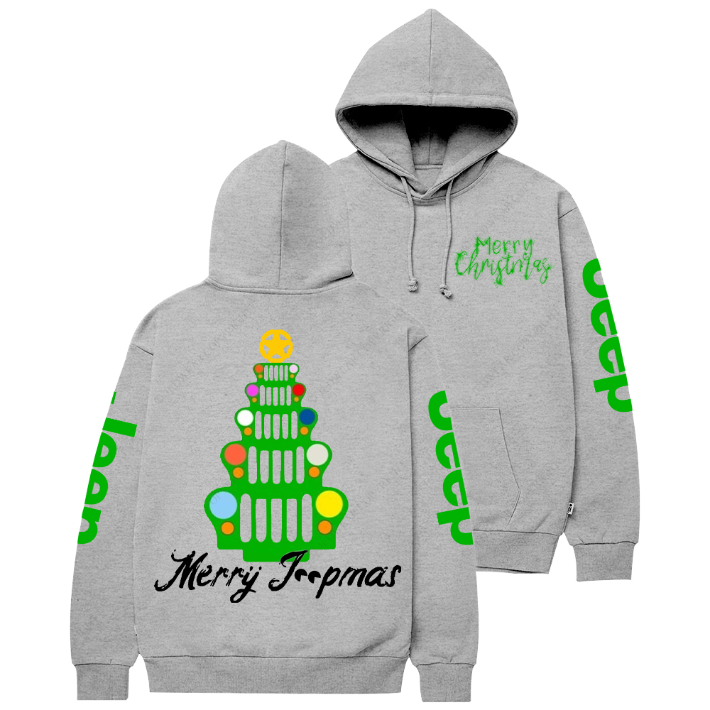 Merry Christmas Tree Jp Casual Hoodie
