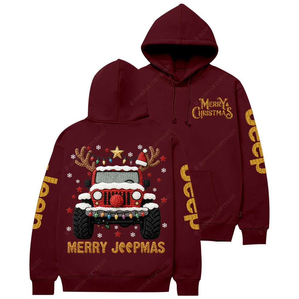 Yarn Merry Christmas Jp Casual Hoodie