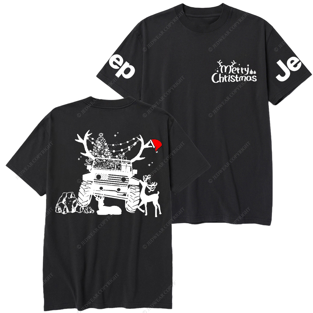 Christmas American Off Road 4x4 Car Jp T-Shirt