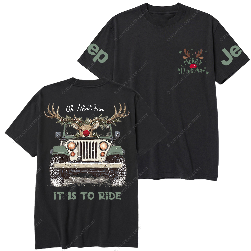 Oh What Fun It Is To Ride Jp T-Shirt