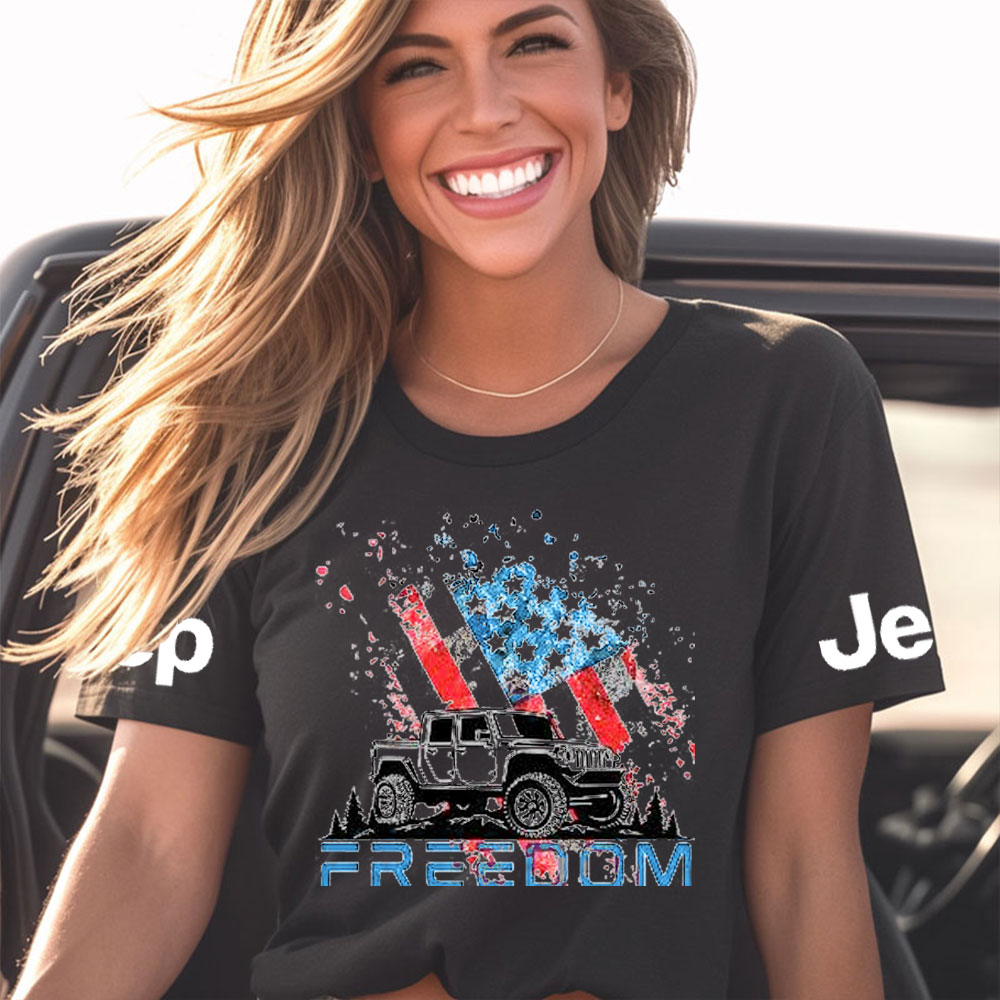 Jp 4th of July Freedom Women T-Shirt