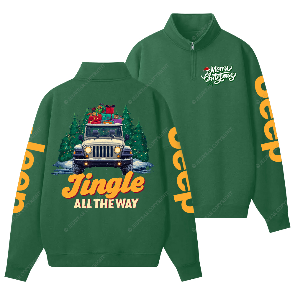 Jingle All The Way Jp Half-Zip Jacket Sweatshirt