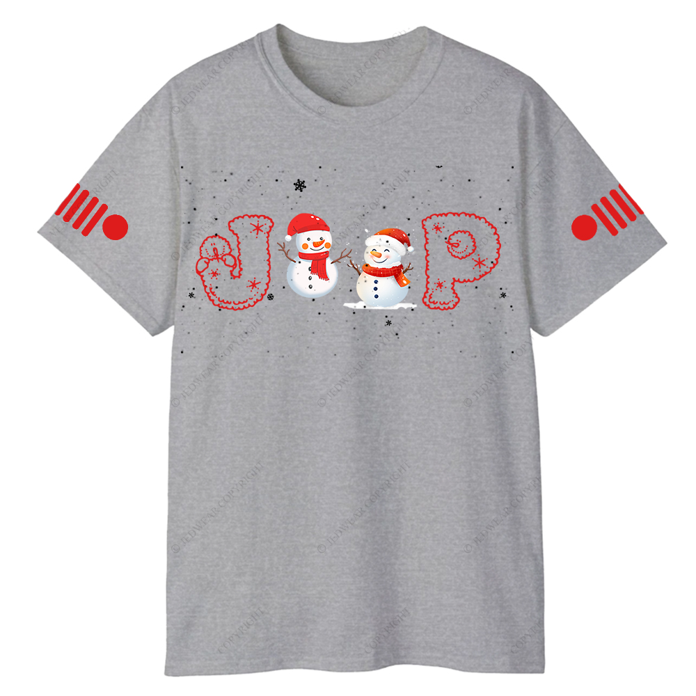 Merry Christmas Snowman Jp T-Shirt