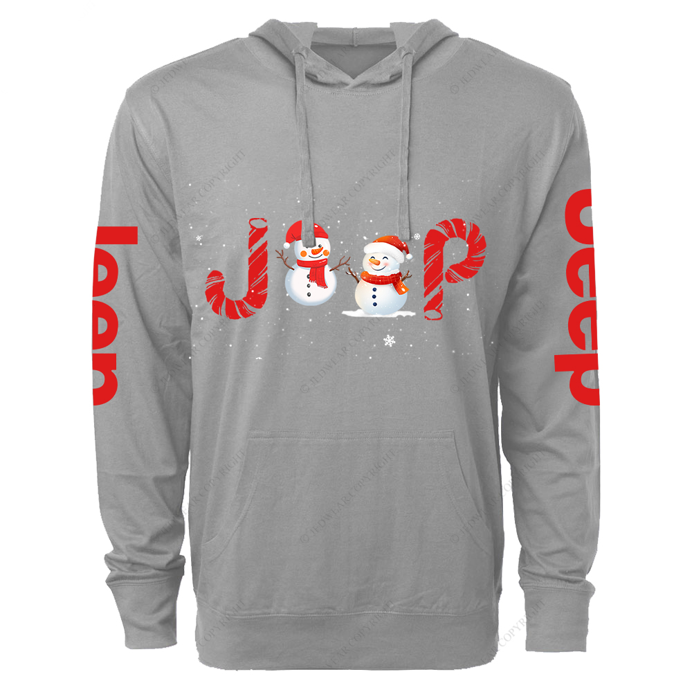 Merry Christmas Jp Oversized Lightweight Hoodie   