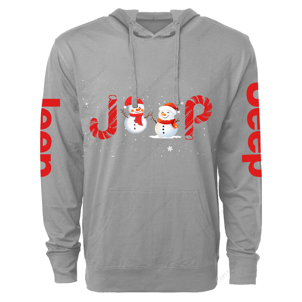 Merry Christmas Jp Oversized Lightweight Hoodie   