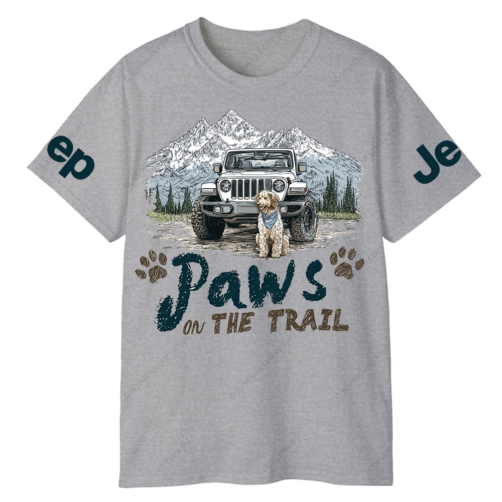 Paws On The Trail Jp T-Shirt