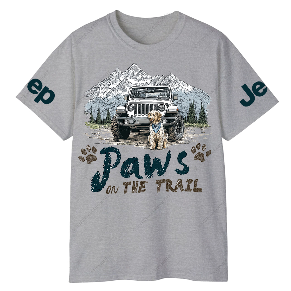 Paws On The Trail Jp T-Shirt