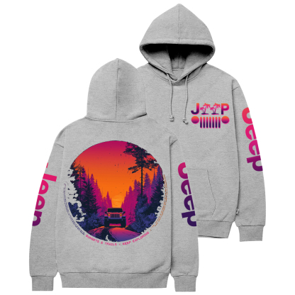 Sunsets Trails Keep Exploring Jp Casual Hoodie