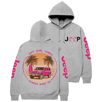 Car Girl Vibes Summer Mode On Jp Casual Hoodie