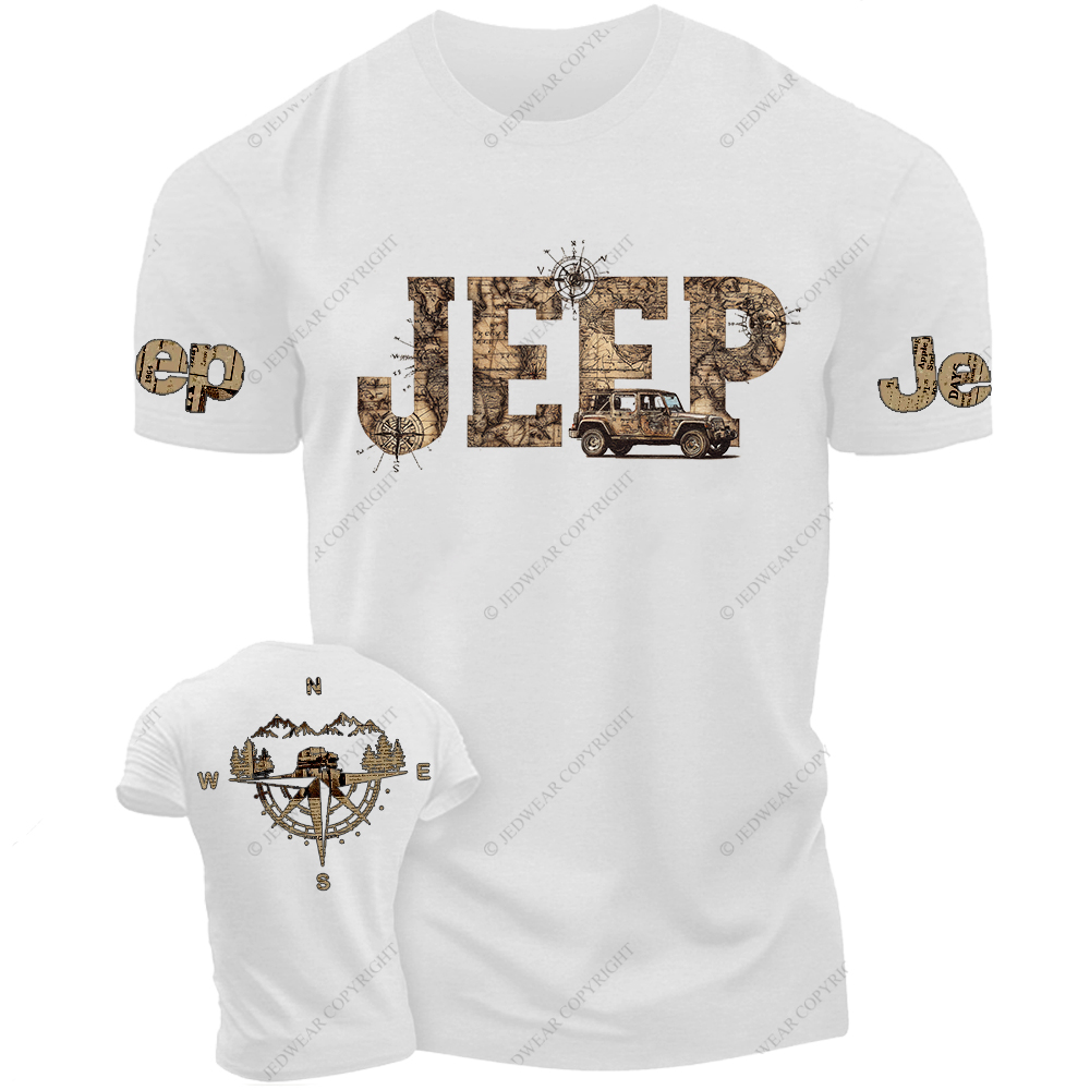 Vintage Style Compass Adventure Jp T-Shirt