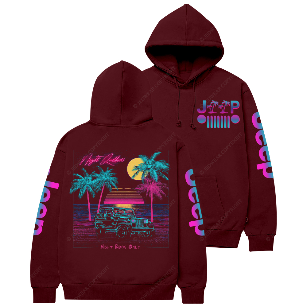 Night Rides Only Jp Casual Hoodie