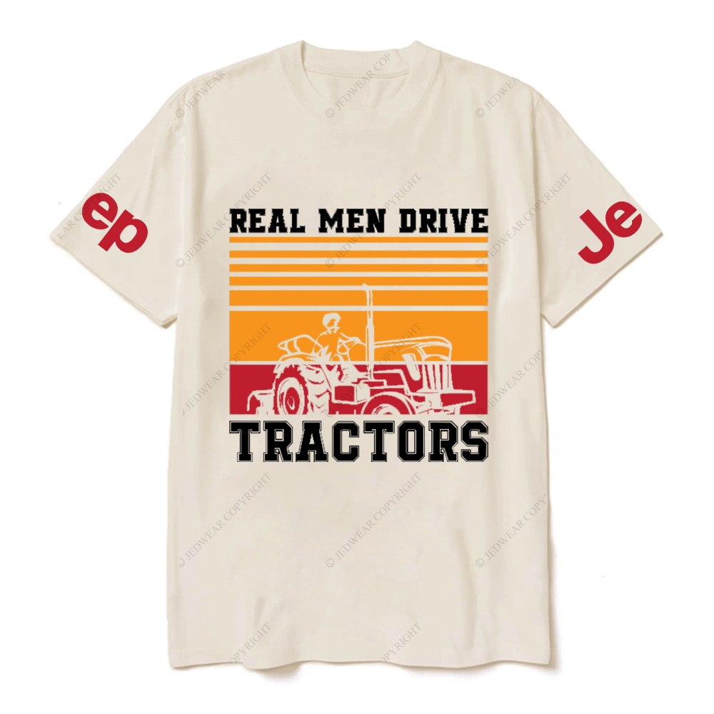 Real Men Drive Tractors JP T-Shirt