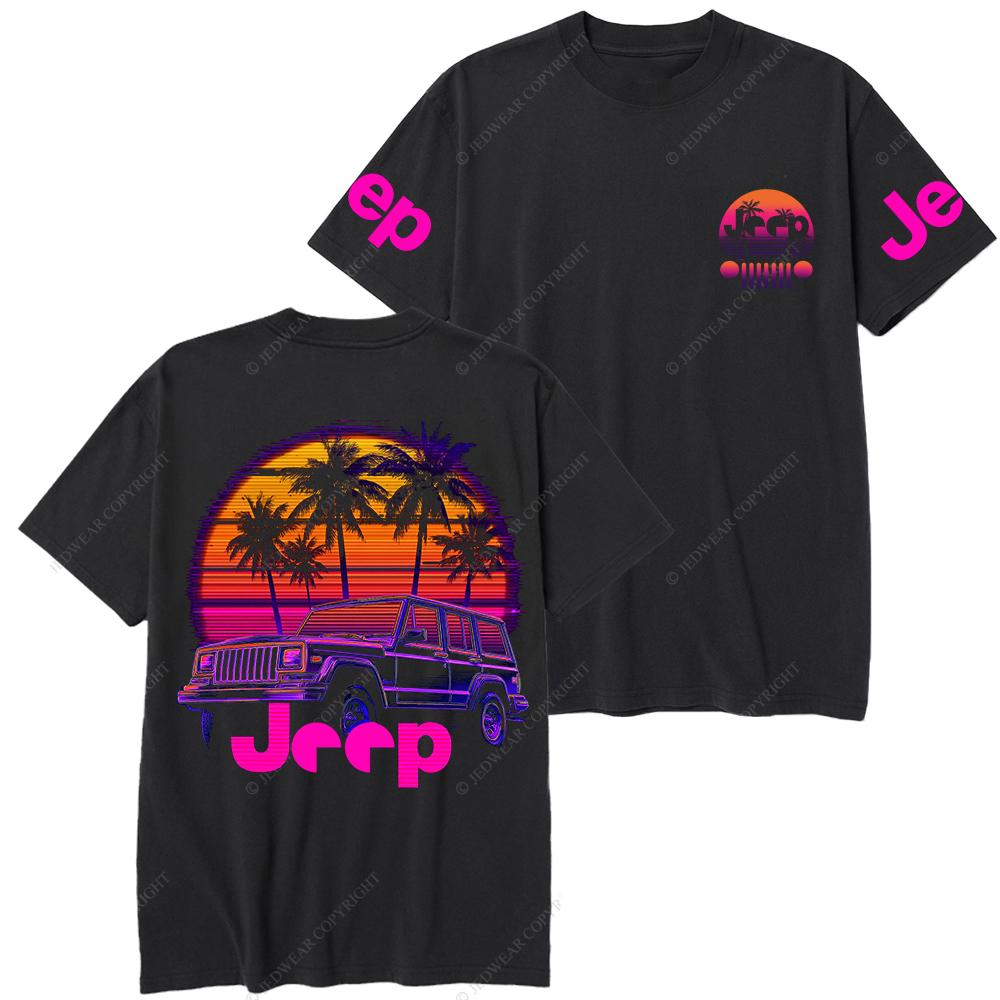 Palm Trees Beach Jp T-Shirt