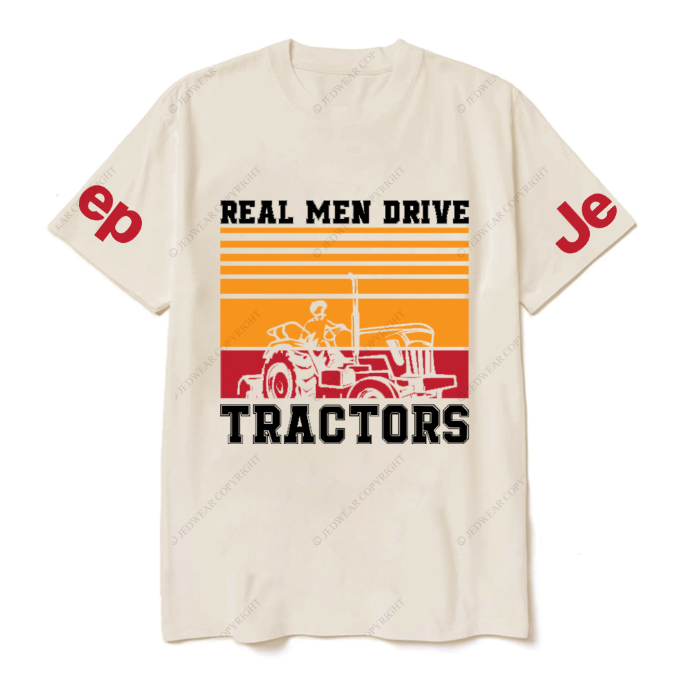 Real Men Drive Tractors JP T-Shirt