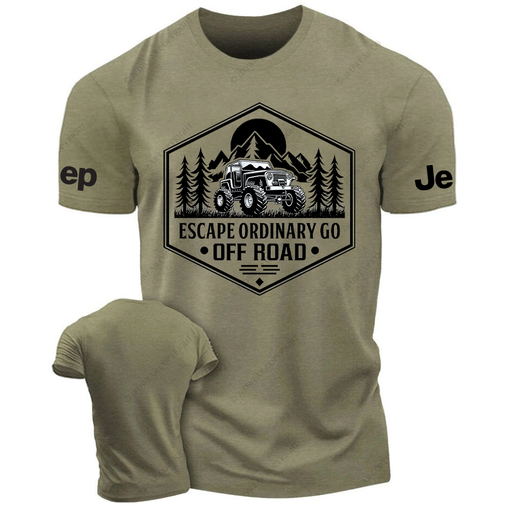 Escape Ordinary Go Off-Road Mountain Tree JP T-Shirt