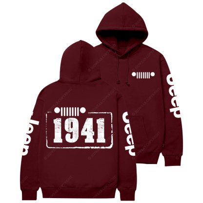 JP Created Times Since 1941 Vintage Style Jp Casual Hoodie