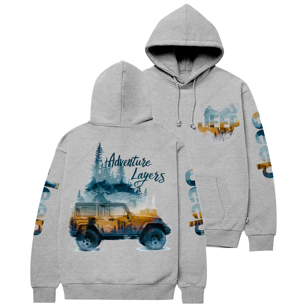 Adventure Layers Jp Casual Hoodie