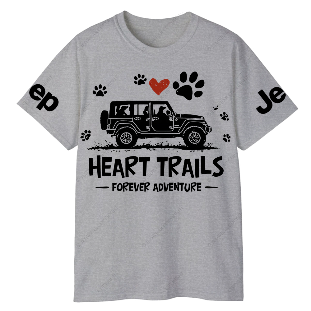 Forever Adventure Heart Trails Jp T-Shirt