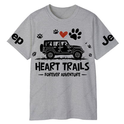 Forever Adventure Heart Trails Jp T-Shirt