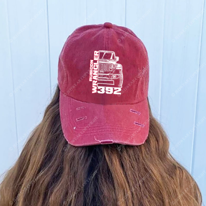 Rubicon Wrangler 392 V8 Trail King Off-Road Muscle Icon Jp Baseball Cap