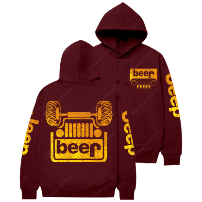 Funny Retro Beer Lover Jp Casual Hoodie