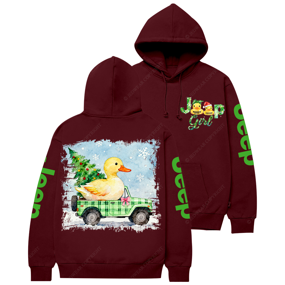 With Green Checkered Christmas Lights Jp Casual Hoodie