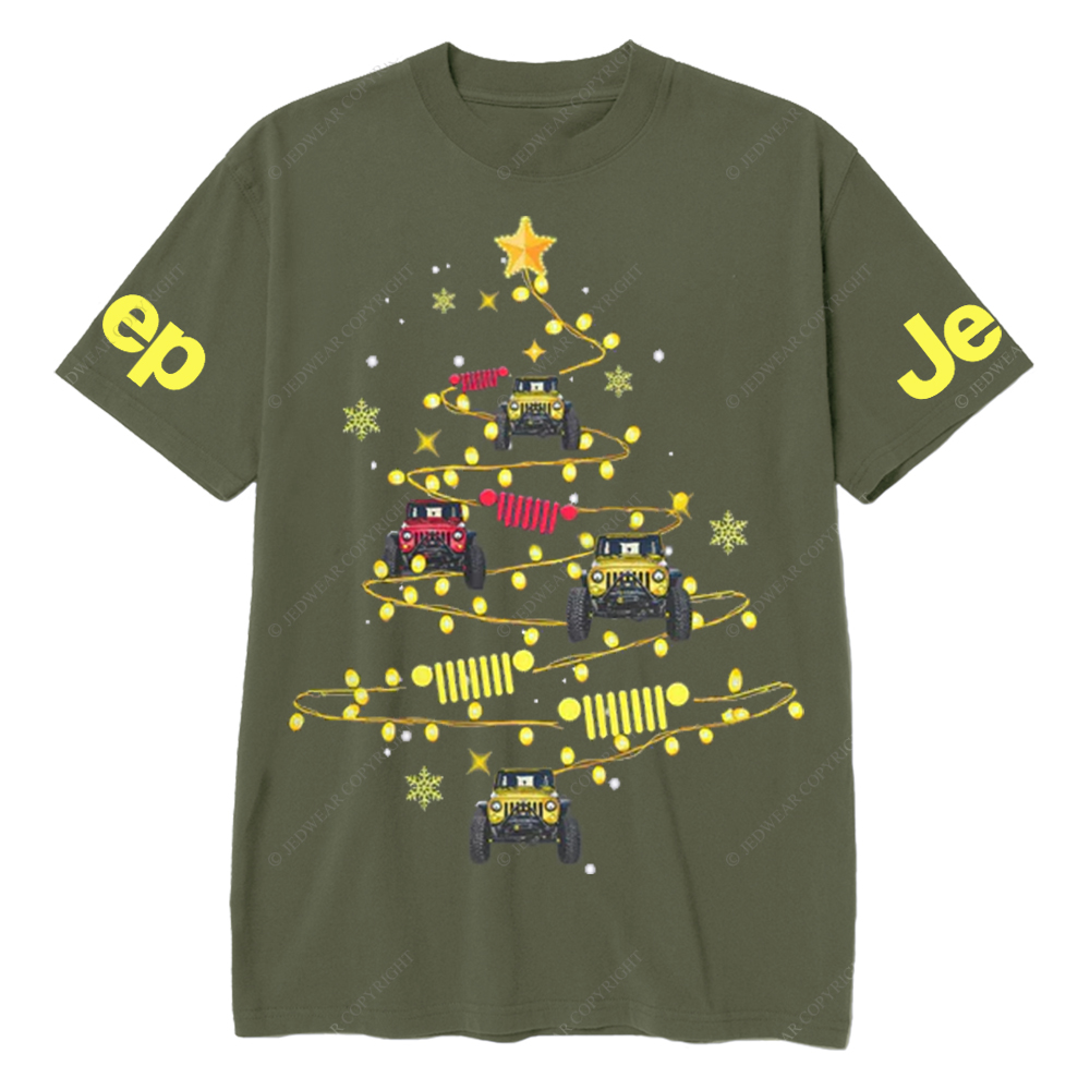 Merry Christmas Tree Gladiator Jp T-Shirt