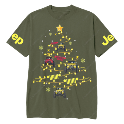 Merry Christmas Tree Gladiator Jp T-Shirt