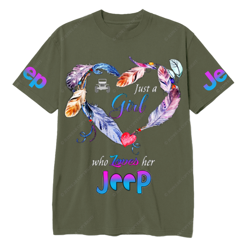 Just A Girl Who Loves Her Car Jp T-Shirt