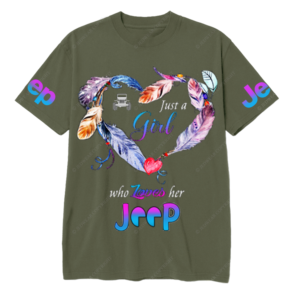 Just A Girl Who Loves Her Car Jp T-Shirt