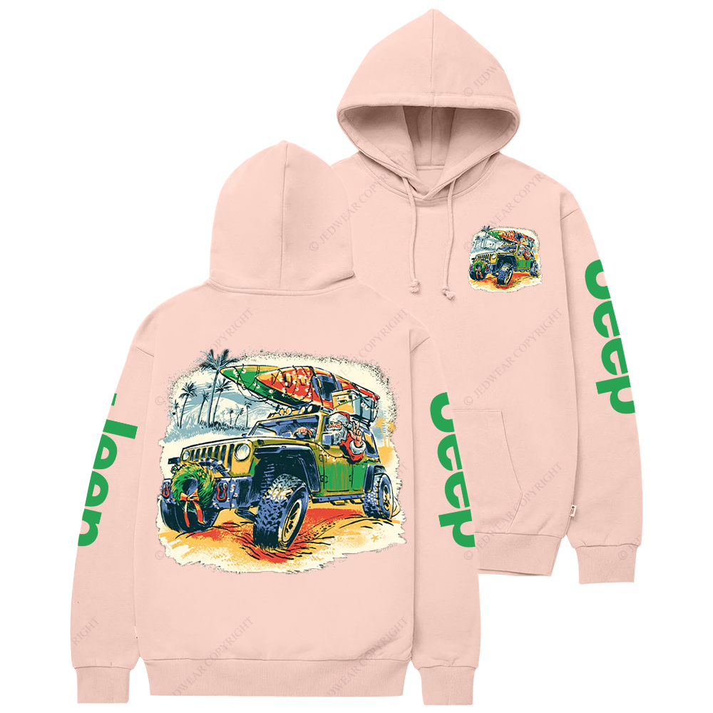 Santa Goes Anywhere Jp Casual Hoodie